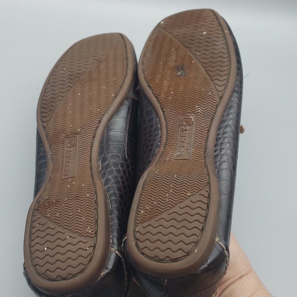 Sperry Topsider womens brown loafers size 7.5 - Picture 4 of 10